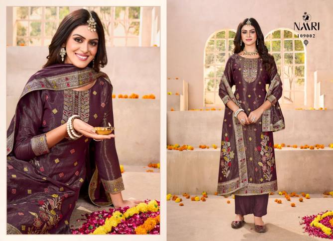 Stree By Naari Shimmer jacquard Designer Salwar Kameez Wholesale Shop In Surat
